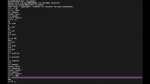 Python Tutorial: Integers and Float