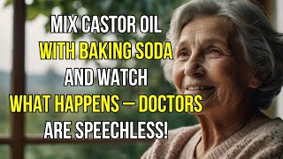 Mix Castor Oil with Baking Soda and Watch What Happens – Doctors Are Speechless! | Barbara O'Neill