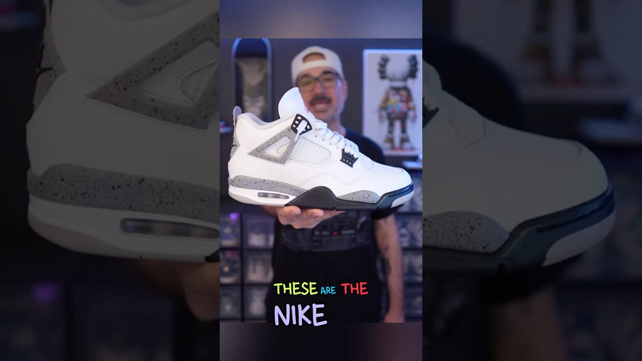 A Nike Jordan 4 White Cement "Do The Right Thing Story"