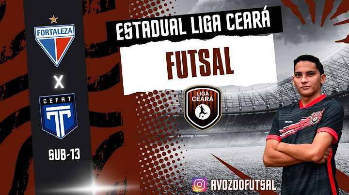 Estadual Liga Ceará Futsal 2025: Fortaleza x Tirol - Categoria Sub-13