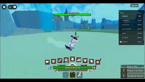 King Legacy Update 7 Bone Scythe Showcase