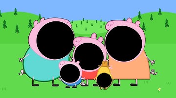 Pop Peppa Pig But All Characters Faceless