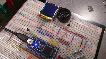 Georgia Tech ECE-2036 mbed Lab #1 part 2 - Bouncing Ball