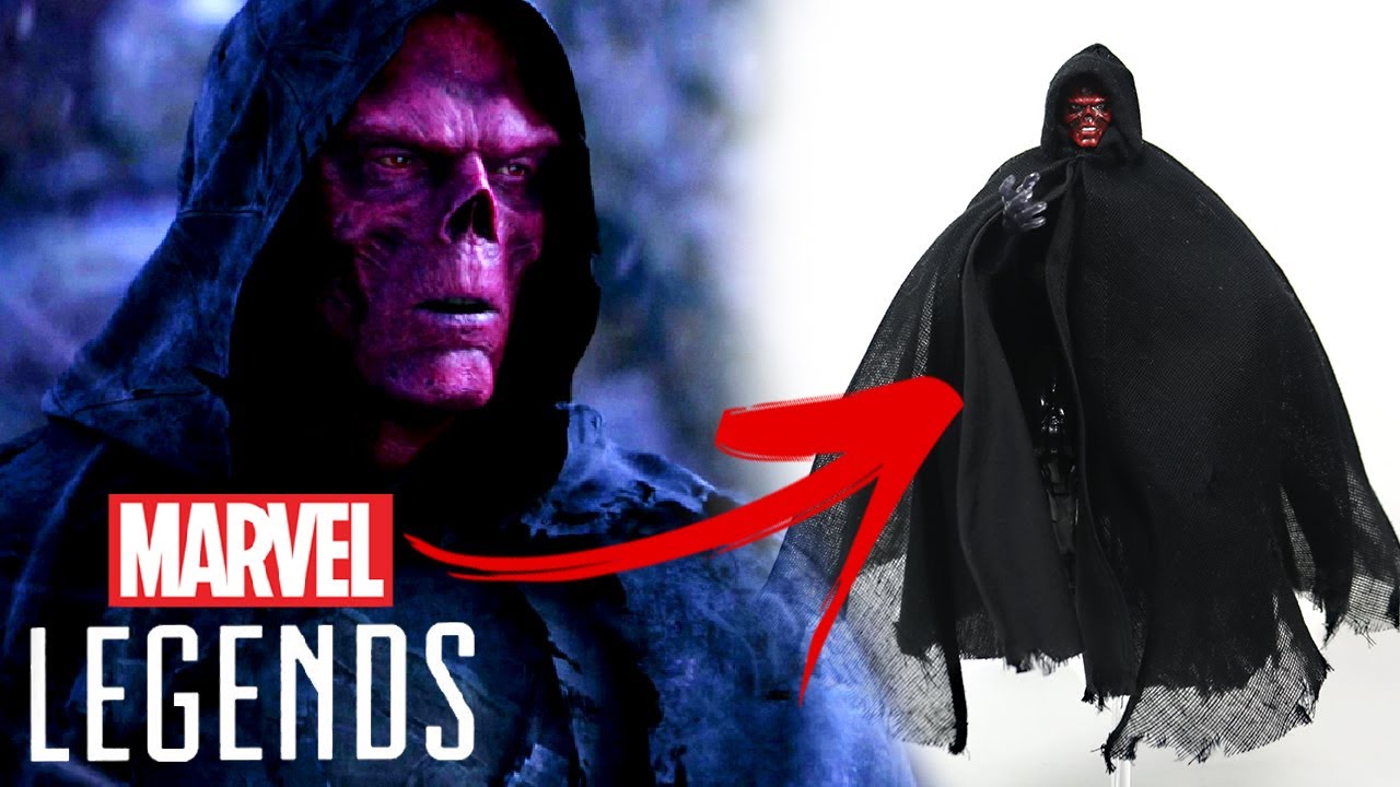 Figure Upgrades: Marvel Legends Red Skull Stonekeeper Avengers Infinity War YouTube