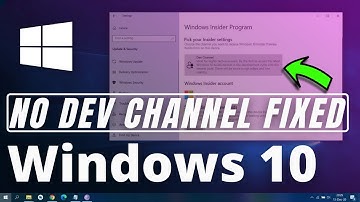 Dev Channel not Showing in Windows 10 | Windows 10 Dev Channel not Showing! (Fix 2023)