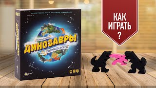 ДИНОЗАВРЫ: ЛЮБИМЦЫ БОГОВ | Семейная настольная игра про построение пищевых цепочек