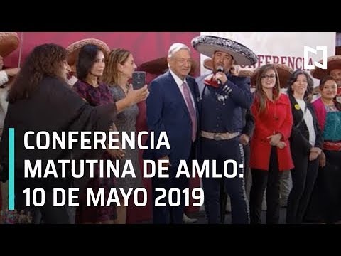 Conferencia matutina AMLO -10 de mayo