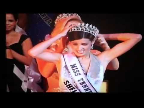 Lauren Grissom Miss Tennessee USA 2006 crowning