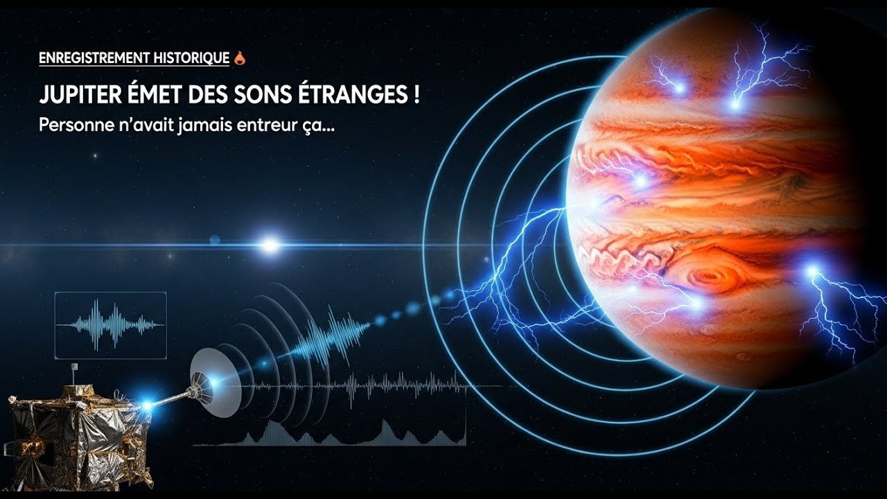 Juppetir Produit Jupiter produit des sons jamais enregistrés auparavant - YouTube