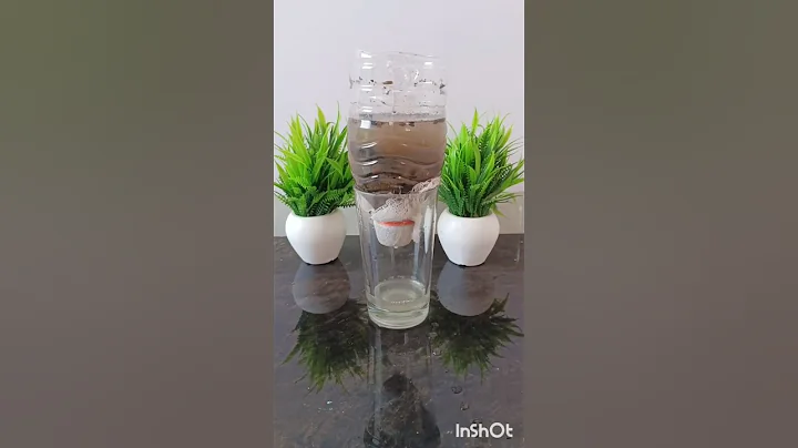 Survival skills: dirty water purification filter #survival #outdoors #camping #lifehack #bushcraft