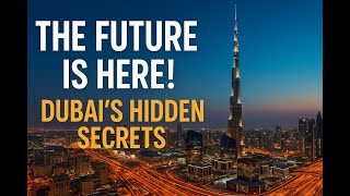 The Future Is Here! Dubais Hidden Secrets!
