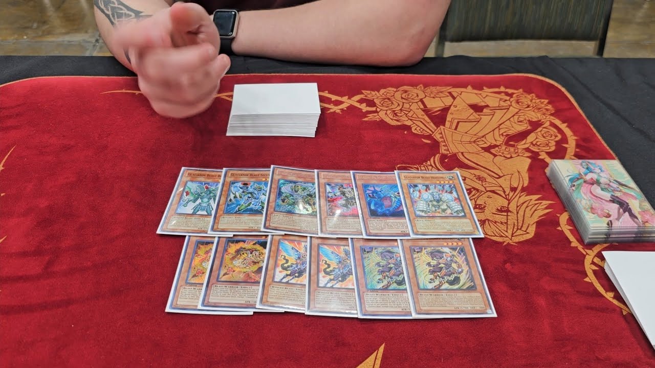 yugioh edison gladiator beast deck Gladiator Beast 2nd Place Deck Profile