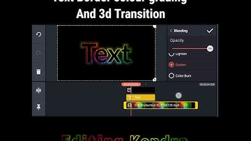 Kinemaster video editing(part 2)Text colour grading in kinemaster #kinemaster #shorts #videoediting