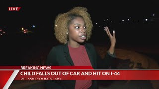 5-yr-old airlifted after crash on I-44 in Pulaski County