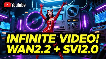 WAN 2.2 + SVI 2.0: How to Make Infinite Videos!