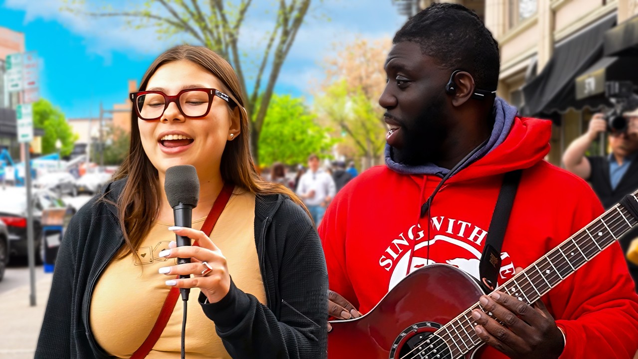 Parents are Stunned When College Grad Sings on the Street