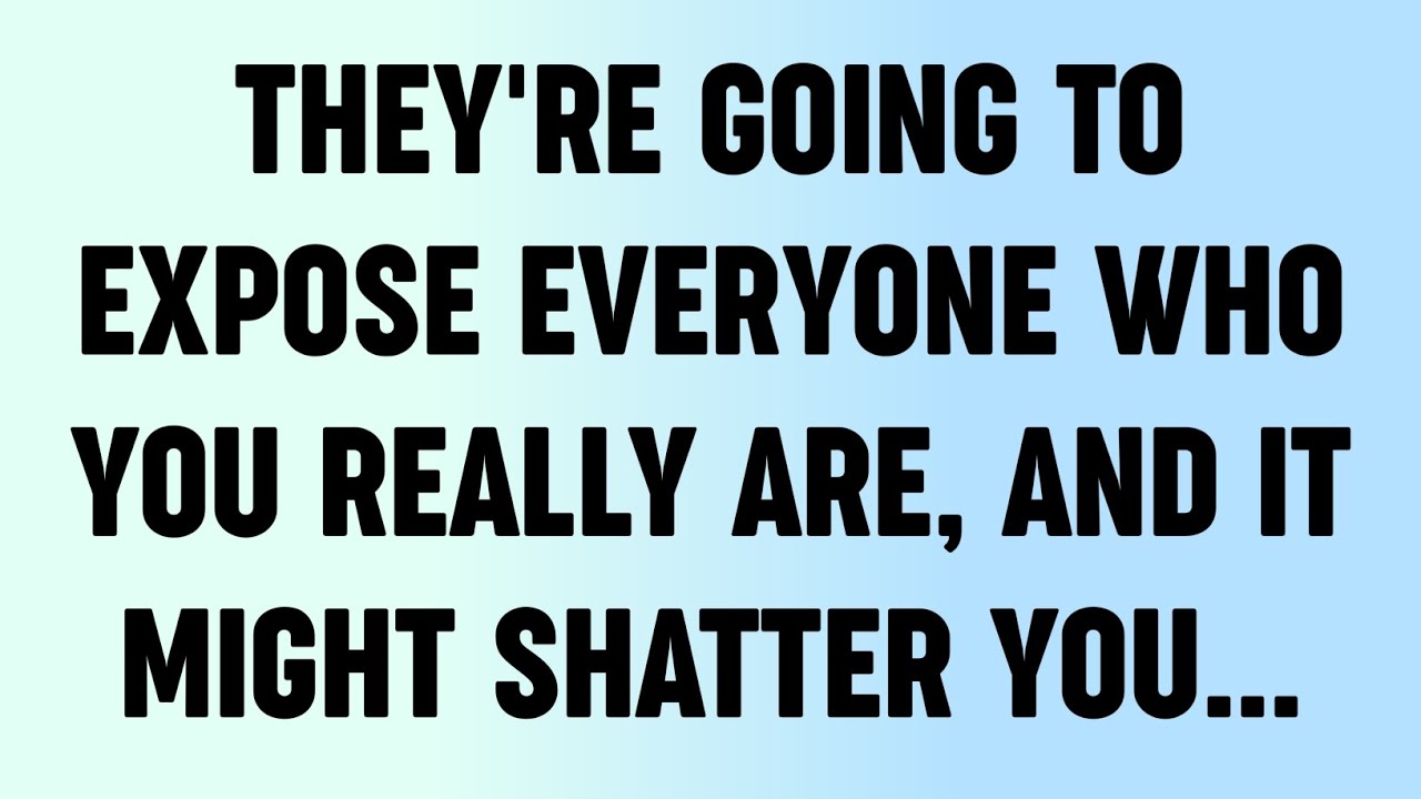 💸 They're going to expose everyone who you really are, And it might