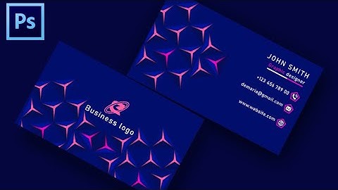How to create 3D business card in adobe  photoshop cs6|3d business card template free download