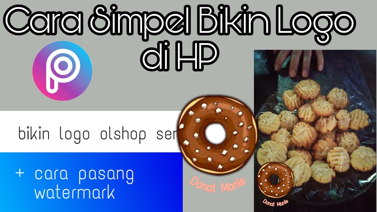 CARA SIMPEL BIKIN  LOGO DI  HP  YouTube