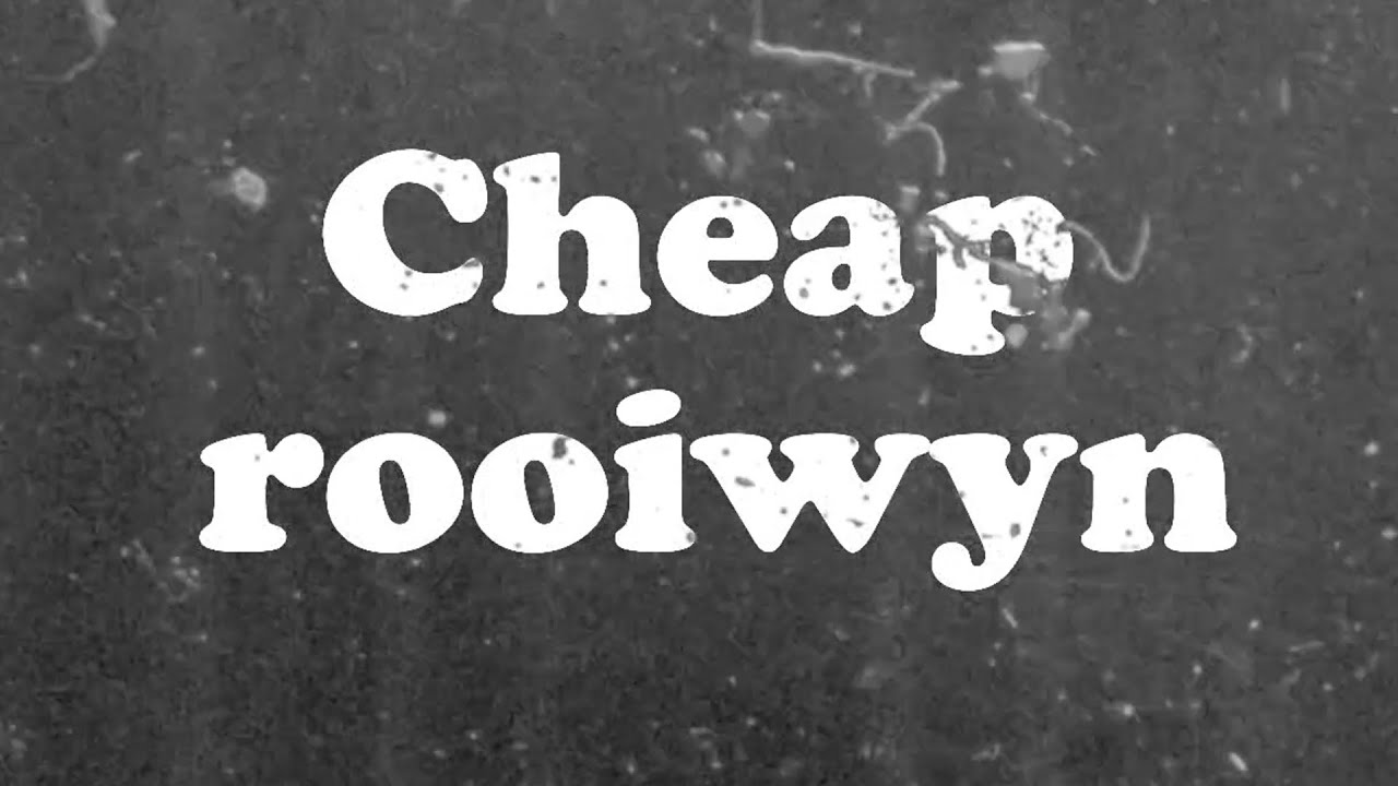Sonder Onderbroeke - Cheap Rooiwyn (Lyric video)