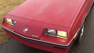 Richard's 1986 Buick Skyhawk being put out to pasture