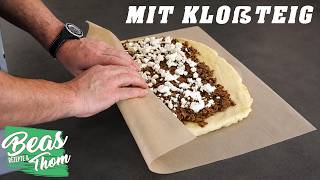 Diese Hackfleisch- Feta Rolle musst du probieren