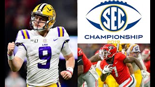 2019 SEC Championship | #2 LSU Tigers Vs. #4 Georgia Bulldogs | College Football Playoff Highlights