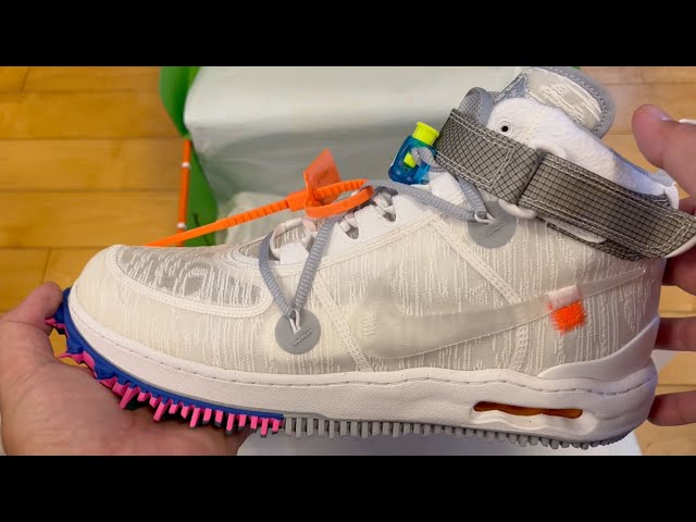 Nike Air Force 1 Low 07 Off White MoMa (Reps Edition) Unboxing & Review /  ASMR 