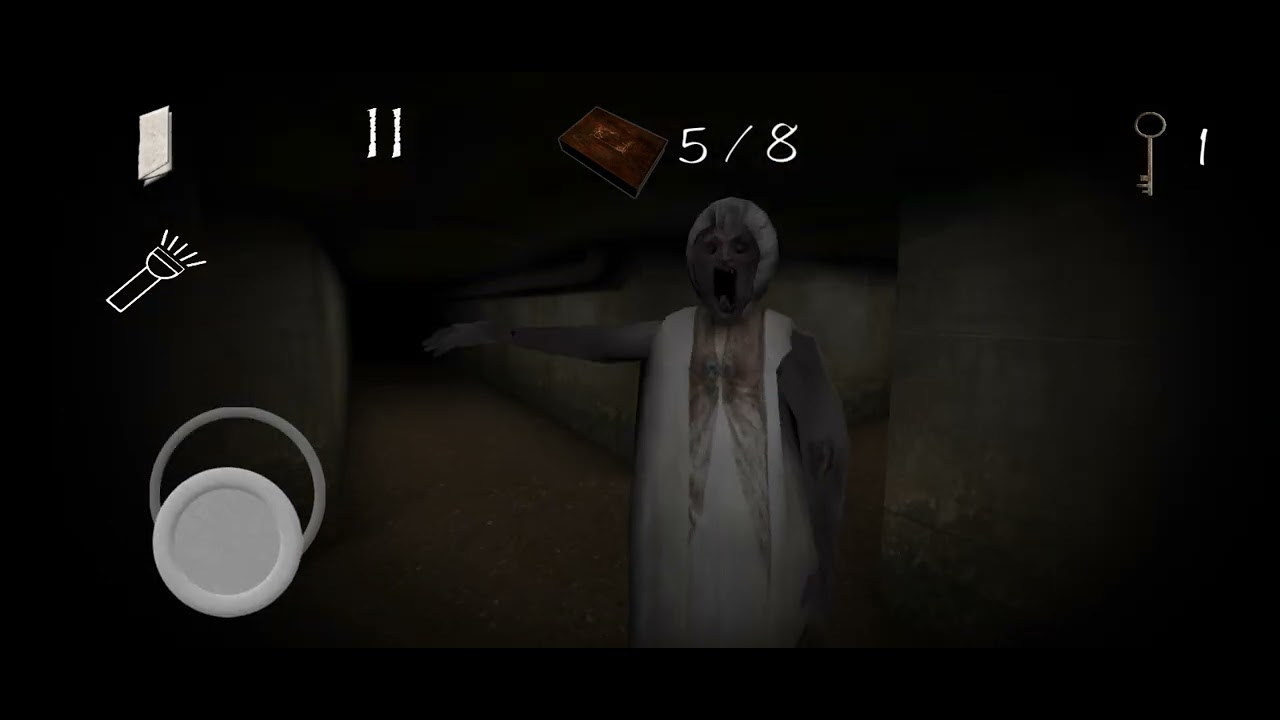 Hazel is playing Slenderina the celler 2 