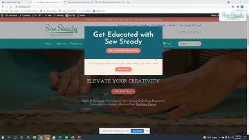 Sew Steady University