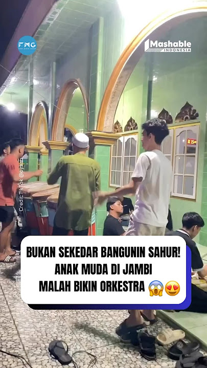 Keren abis nih, patut dicontoh semangatnyaa🤩🙌🏻 #mashableindonesia #kualatungkal #jambi #ramadan