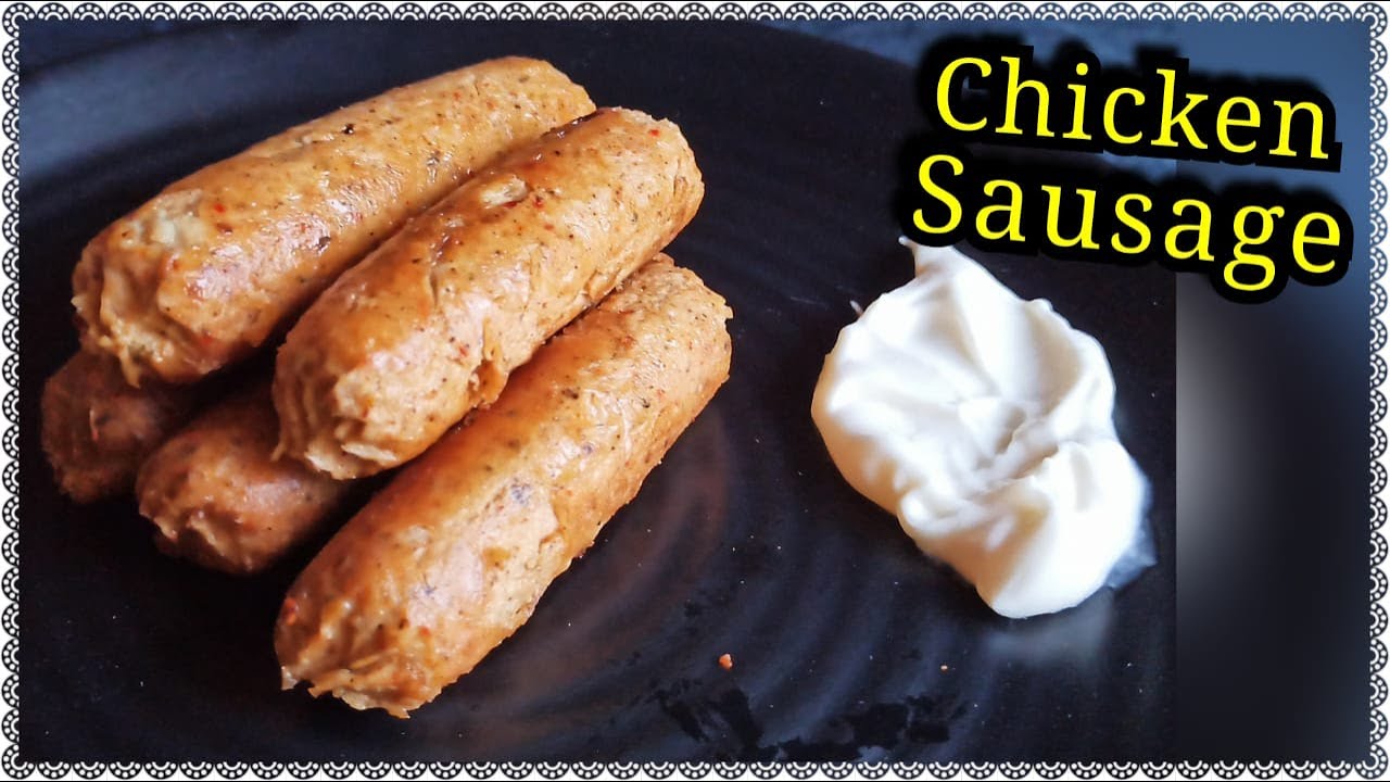 Homemade chicken sausage recipe Chicken sausage Sausage recipe