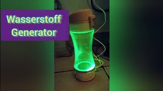 Wasserstoff Generator Test, Vergleich mit Ionisator.