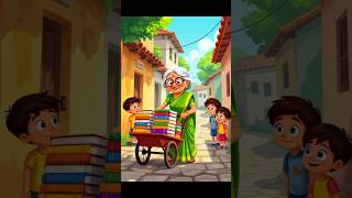 Dadi Aur Mobile Library 📚👵 | Hindi Moral Story | Shorts