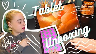 SAMSUNG TAB S7 FE UNBOXING 🖤 MYSTIC BLACK 🖤 &amp; Name change