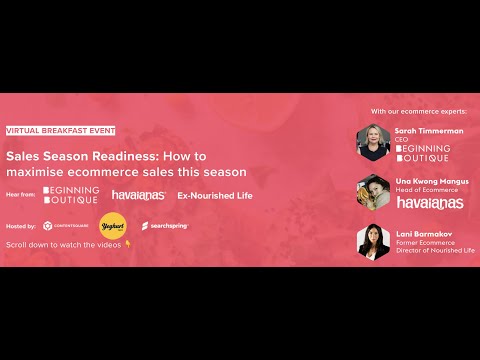 How to Maximise eCommerce Revenue During Peak Sales Season