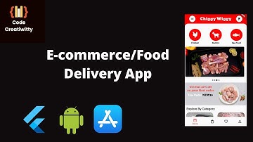 E-commerce/Food delivery web app- Flutter and Firebase | Admin Panel | Bottom App Bar
