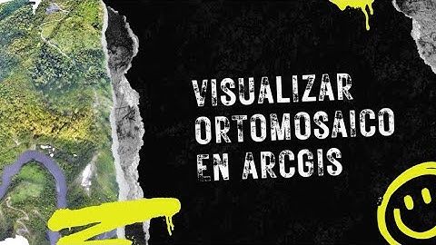 Visualizar ortomosaico en ArcGis y ArcScene
