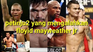 petinju-petinju yang mengalahkan floyd mayweather jr\/ tinju dunia 2022