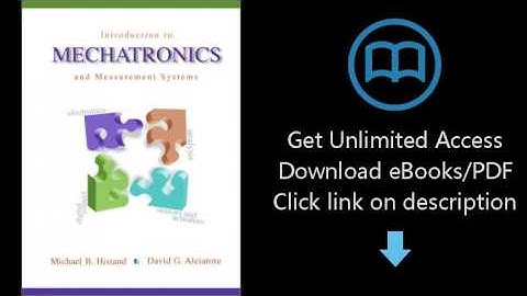 Introduction to Mechatronics & Measurement Systems