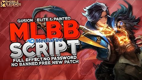 Gusion Elite | Script Skin Elite Gusion & Painted Full Effect no password - MLBB ID