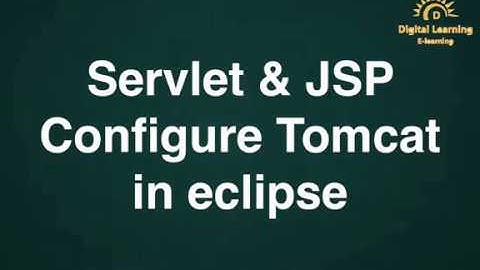 3 Servlet & JSP Configure Tomcat in eclipse | Online Training Download app from below link