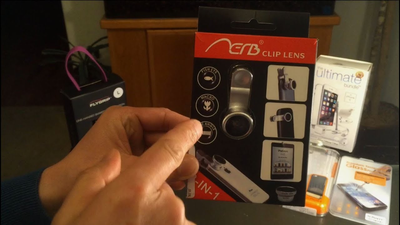 Aerb 3 in 1 Universal Smartphone Clip Lens Review
