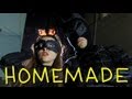 Batman and Catwoman Rooftop Fight - Homemade w/ Jack Douglass, Olga Kay and Brock Baker