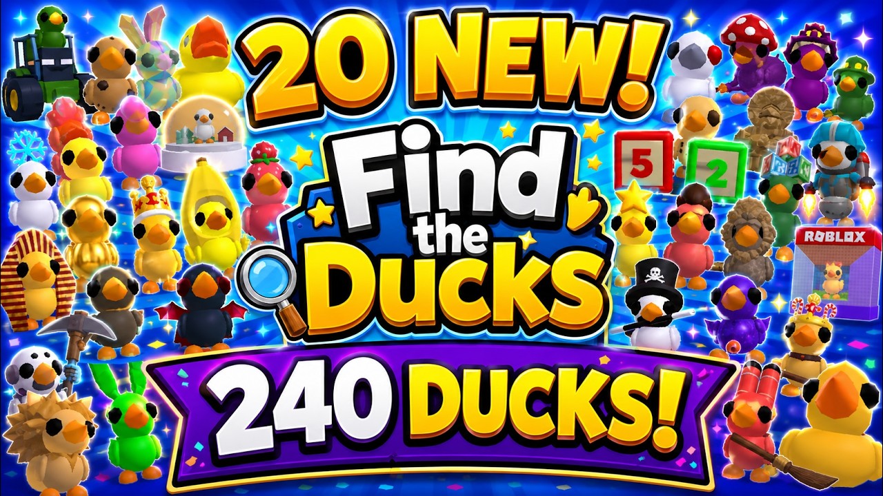 A 240-duck full-route reference for checking the current experience identity