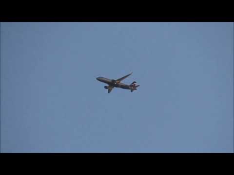 'Aeroflot' A320 above