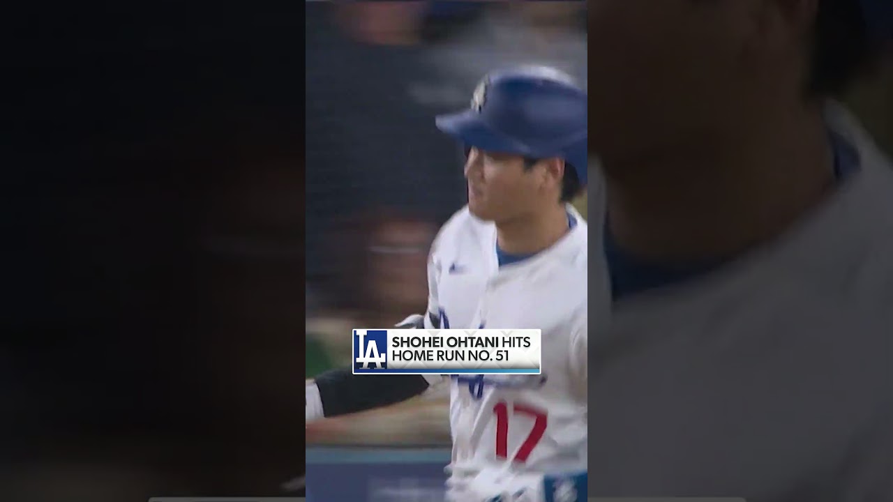 Ohtani MASHES his 51st homer of the year! 🔥 #mlb #ohtani Ohtani MASHES his 51st homer of the year! 🔥 #mlb #ohtani