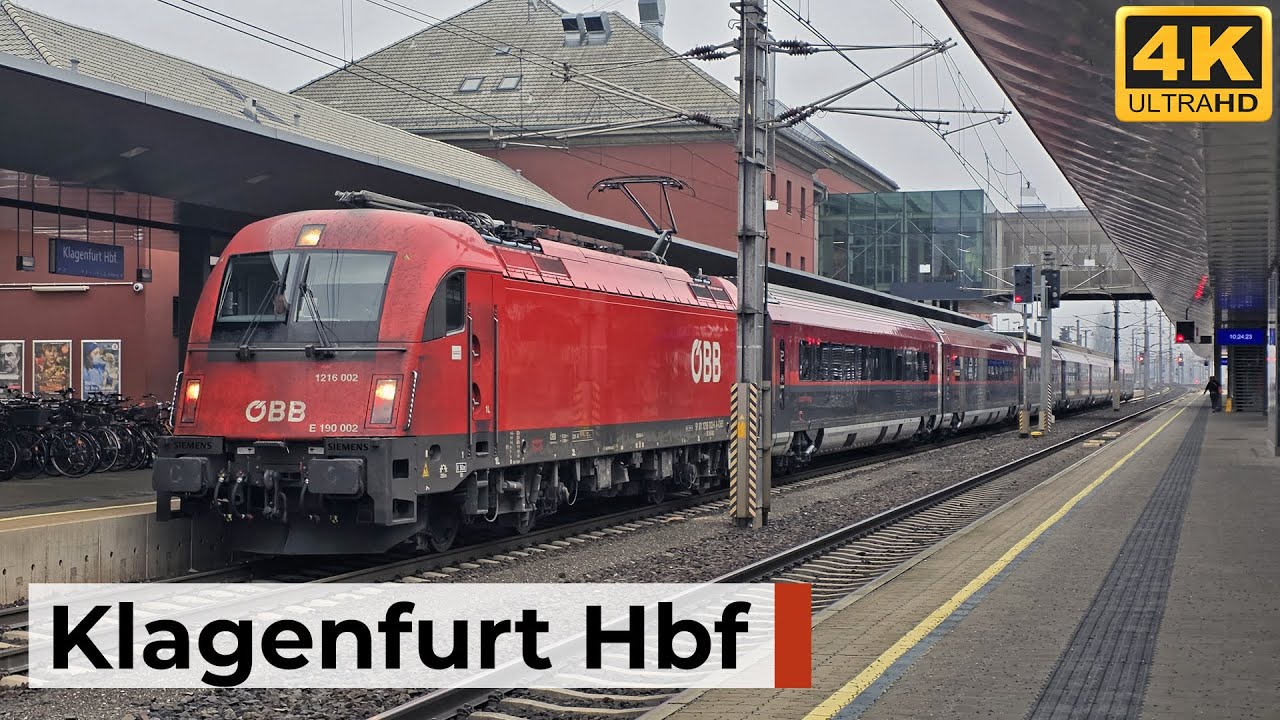 Klagenfurt Hbf 12.12.2025 - Railjet San Marco, Südbahn-Express & EC-Verkehr vor Koralmbahn-Start