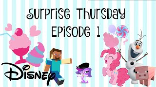 Surprise Thursday | Episode 1 | Minecraft, LPS, MLP & Disney Keyrings
