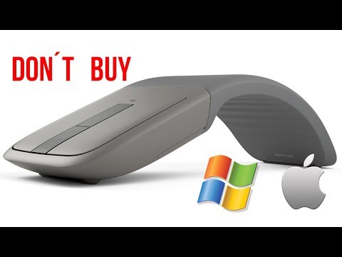 why NOT to buy Microsoft ARC TOUCH BLUETOOTH for MAC